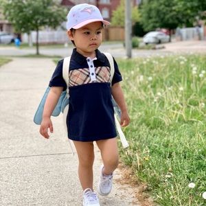 Burberry Kids Polo T-shirt ( 3 buttons )